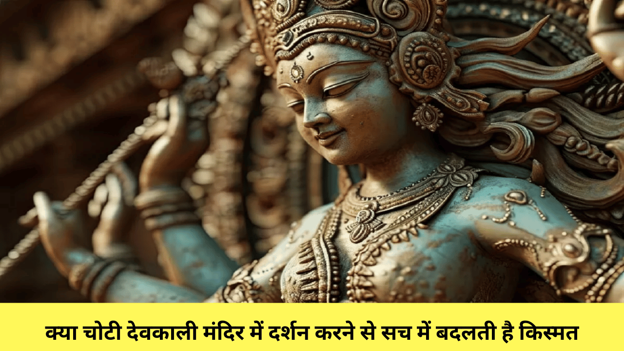 क्या चोटी देवकाली मंदिर में दर्शन करने से सच में बदलती है किस्मत